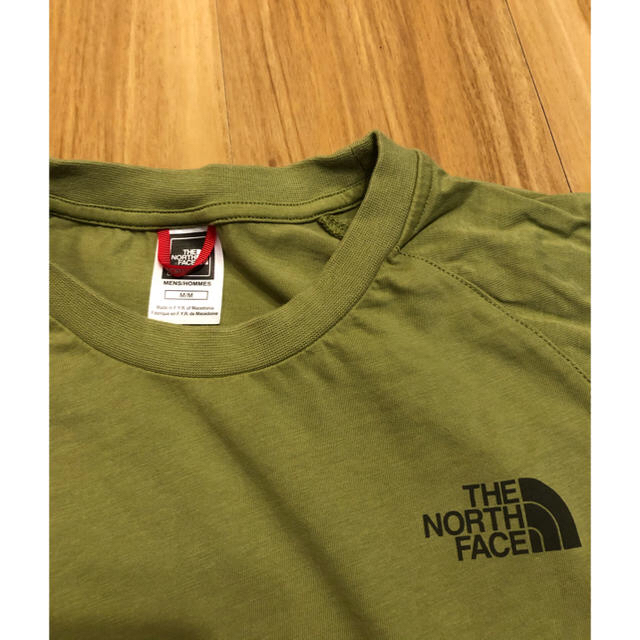 THE NORTH FACE(ザノースフェイス)のthe north face Tシャツ　グリーン　Mサイズ メンズのトップス(Tシャツ/カットソー(半袖/袖なし))の商品写真