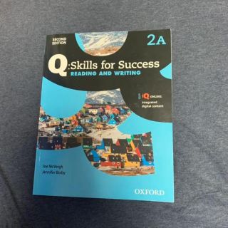 Q:skills for success 2A(語学/参考書)