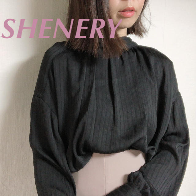 UNITED ARROWS(ユナイテッドアローズ)の今季¥12100【SHENERY】2wayシャツブラウス ボウタイブラウス レディースのトップス(シャツ/ブラウス(長袖/七分))の商品写真