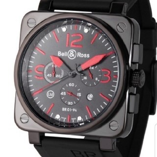 ベルアンドロス(Bell & Ross)の売り切り価格！Bell&Ross ベル&ロス 風　時計　クロノグラフ(腕時計(アナログ))