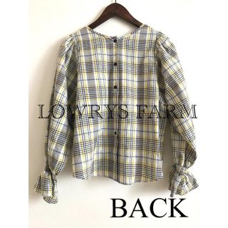 ローリーズファーム(LOWRYS FARM)の☆LOWRYS FARM☆ローリーズファーム  2wayサッカーチェックブラウス(シャツ/ブラウス(長袖/七分))