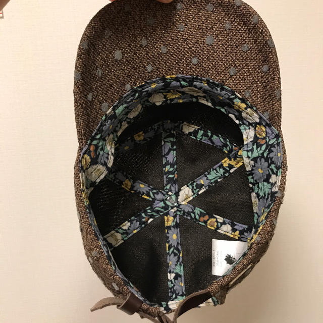 カオリノモリ(カオリノモリ)のカオリノモリ　ドットキャップ レディースの帽子(キャップ)の商品写真