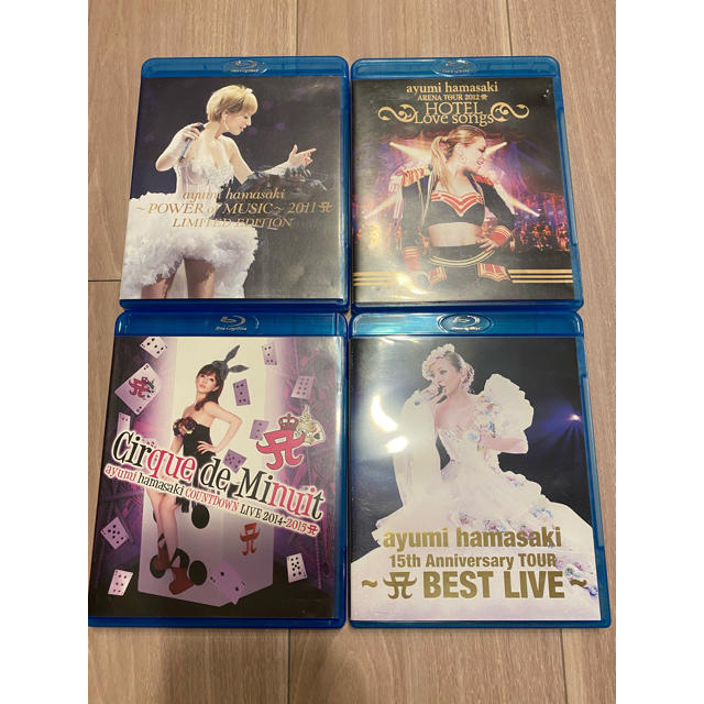 浜崎あゆみ　Blu-ray 4本セット