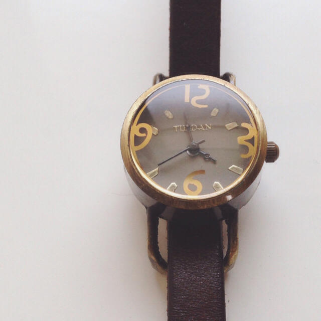 niko and...(ニコアンド)の本革 腕時計 アンティーク レディースのファッション小物(腕時計)の商品写真