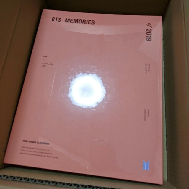 エンタメ/ホビーBTS MEMORIES 2019　DVD  新品未開封 メモリーズ トレカ