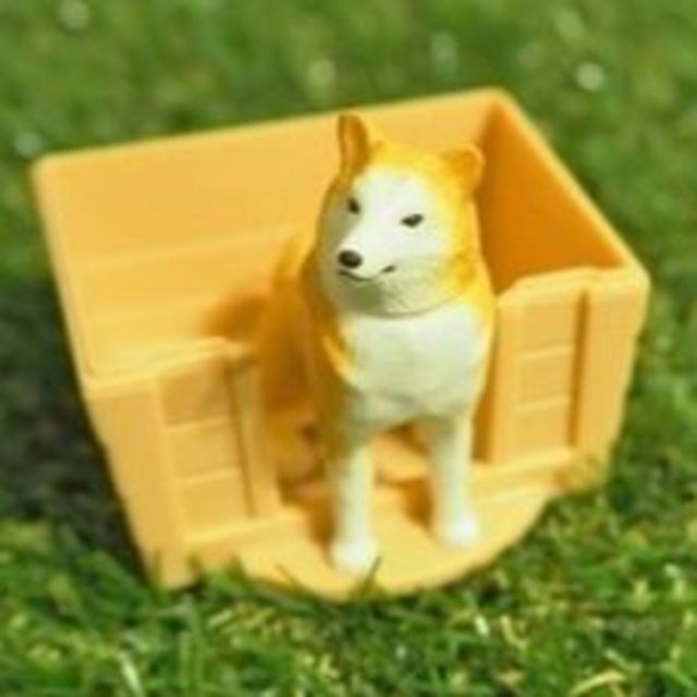 アニアの ハッピーセット 柴犬　動物シリーズ #4　マクドナルド エンタメ/ホビーのコレクション(ノベルティグッズ)の商品写真