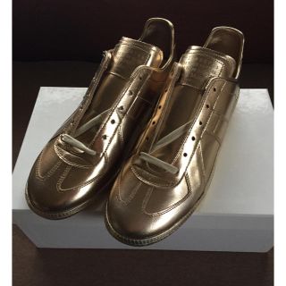 マルタンマルジェラ(Maison Martin Margiela)の42新品 メゾン マルジェラ REPLICA ジャーマントレーナー  スニーカー(スニーカー)