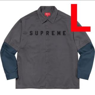 シュプリーム(Supreme)のsupreme 2-tone work shirt(シャツ)