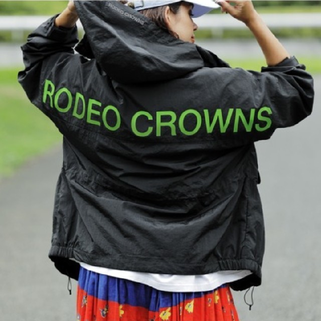 RODEO CROWNS WIDE BOWL(ロデオクラウンズワイドボウル)の新品ブラック(男女兼用)早い者勝ちノーコメント即決しましょう❗️迷ったら負け❗️ レディースのジャケット/アウター(ナイロンジャケット)の商品写真