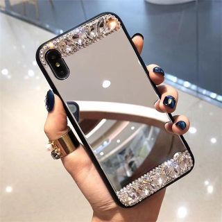 ディーホリック(dholic)のラインストーン&ミラーiphone11ケース(iPhoneケース)