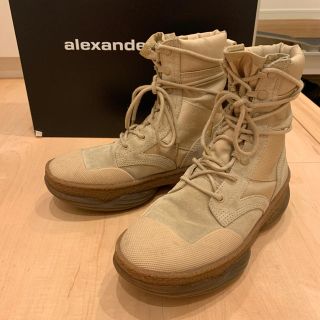 アレキサンダーワン(Alexander Wang)のAlexander Wang 19ss combat boots カーキ(ブーツ)