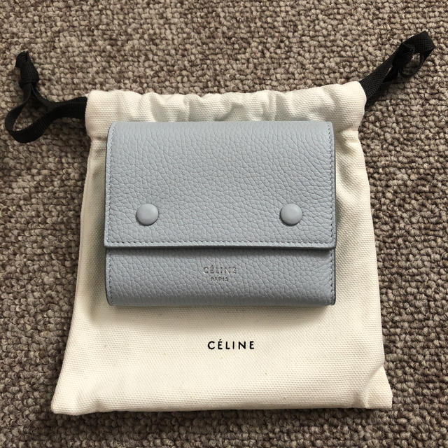 celine(セリーヌ)の【新品未使用】celine 折りたたみお財布 旧ロゴ レディースのファッション小物(財布)の商品写真