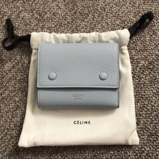 セリーヌ(celine)の【新品未使用】celine 折りたたみお財布 旧ロゴ(財布)