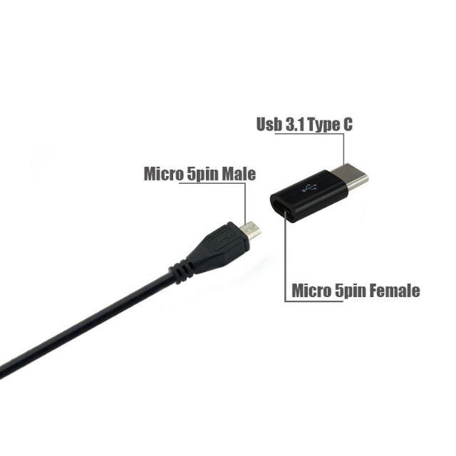  Micro USB to type-c スマホ/家電/カメラのスマホアクセサリー(その他)の商品写真