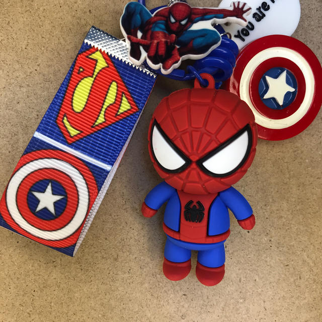 MARVEL(マーベル)のスパイダーマンキーホルダー エンタメ/ホビーのアニメグッズ(キーホルダー)の商品写真