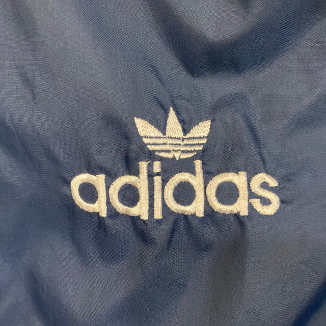 adidas アディダス ナイロンジャケット ネイビー 紺 XL 90s