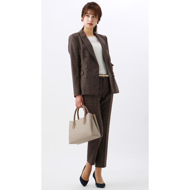 THE SUIT COMPANY ブラウンセットアップ スーツ