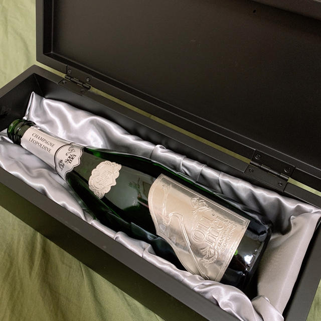 ソウメイ　シャンパン　空箱空瓶 食品/飲料/酒の酒(シャンパン/スパークリングワイン)の商品写真