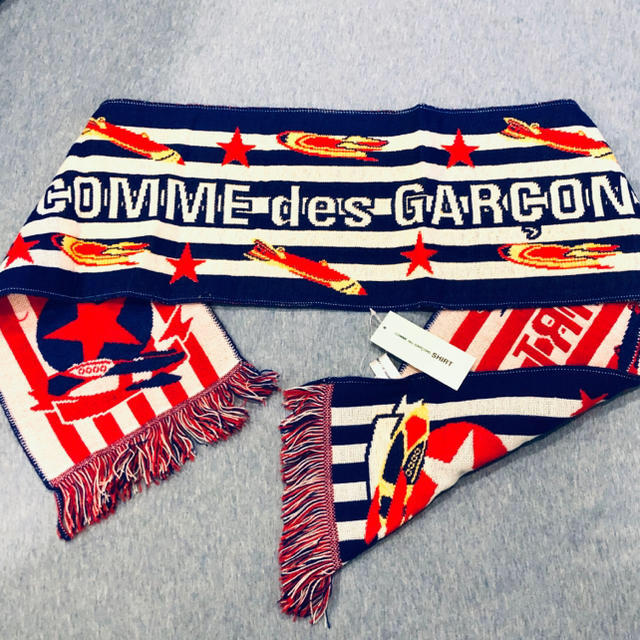 comme des garcons ギャルソン シャツ マフラー soccer