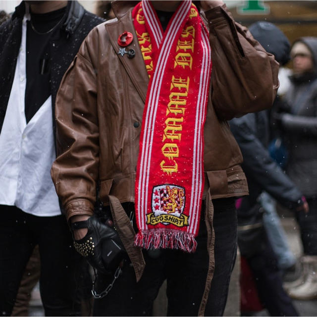 comme des garcons ギャルソン シャツ マフラー soccer