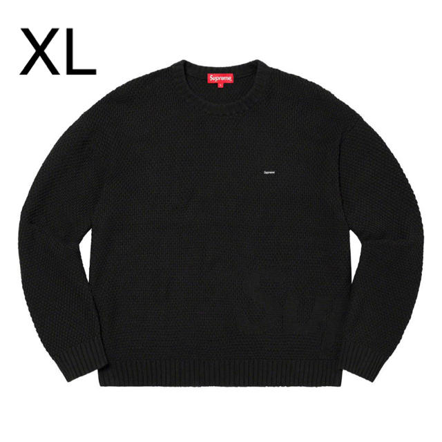 Supreme Textured Small Box Sweater XL