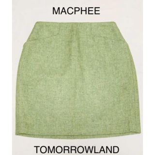 マカフィー(MACPHEE)の【未使用】TOMORROWLAND MACPHEE マカフィー ミニスカート(ミニスカート)