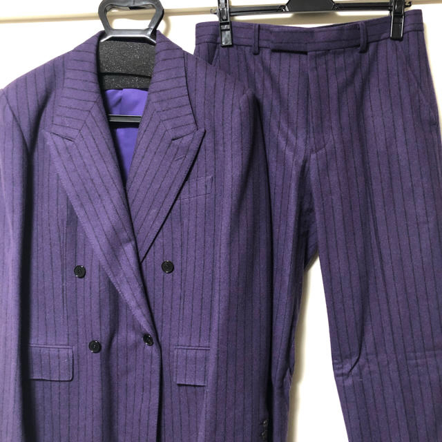 JOHN LAWRENCE SULLIVAN(ジョンローレンスサリバン)のlittle big 19aw purple セットアップ メンズのスーツ(セットアップ)の商品写真