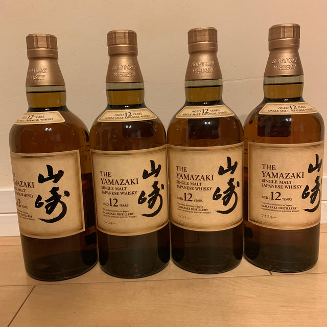 山崎１２年４本セット