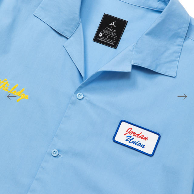 NIKE(ナイキ)のunion jordan mechanic shirt sサイズ メンズのトップス(シャツ)の商品写真