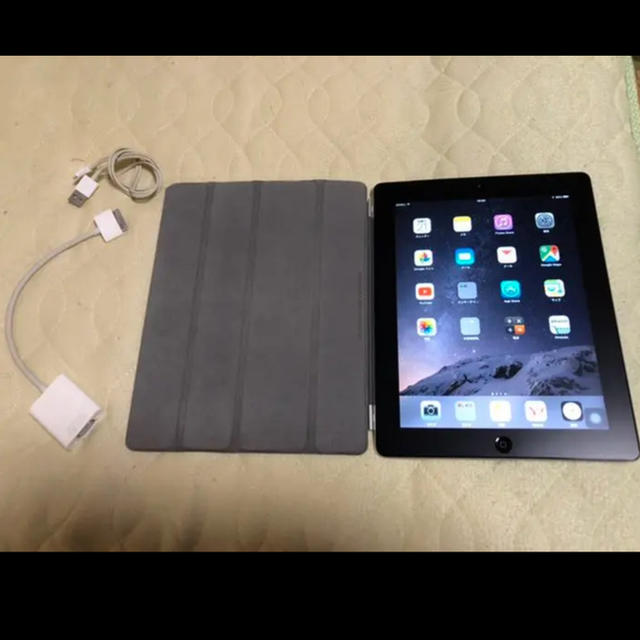 iPad(アイパッド)のゆゆゆま0350様専用iPad2 32GB SIMフリー Wi-Fi+セルラー スマホ/家電/カメラのPC/タブレット(タブレット)の商品写真