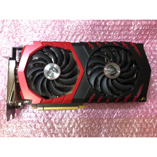 MSI GeForce GTX1080 8GB GAMING X 動作確認済みPC/タブレット