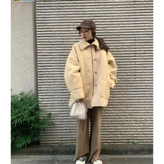 ゴッホ 星月夜 完売品 TODAYFUL ボンディングボアコート 36 - 通販