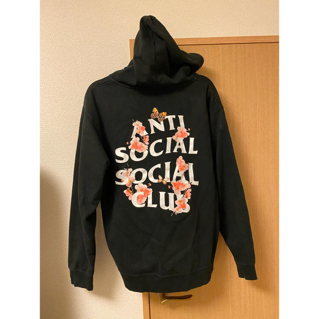トップスAnti social social club zip up パーカー