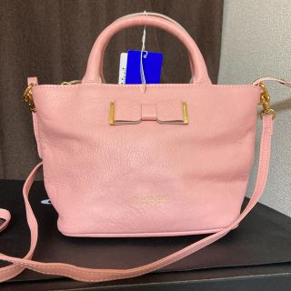 バーバリーブルーレーベル(BURBERRY BLUE LABEL)のブルーレーベル　クレストブリッジ    新品　ショルダー　バッグ　リボン(ショルダーバッグ)