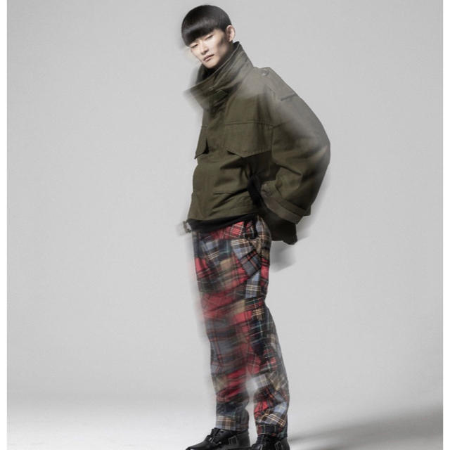 anrealage 19aw 200% zoom pants ベージュ