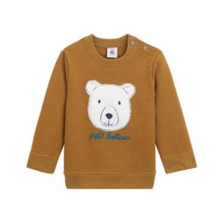 プチバトー(PETIT BATEAU)のSale☆24m プチバトー スウェットプリント長袖プルオーバー(トレーナー)