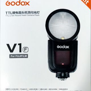 フジフイルム(富士フイルム)のGODOX V1F FUJIFILM フジフィルム ストロボ(ストロボ/照明)