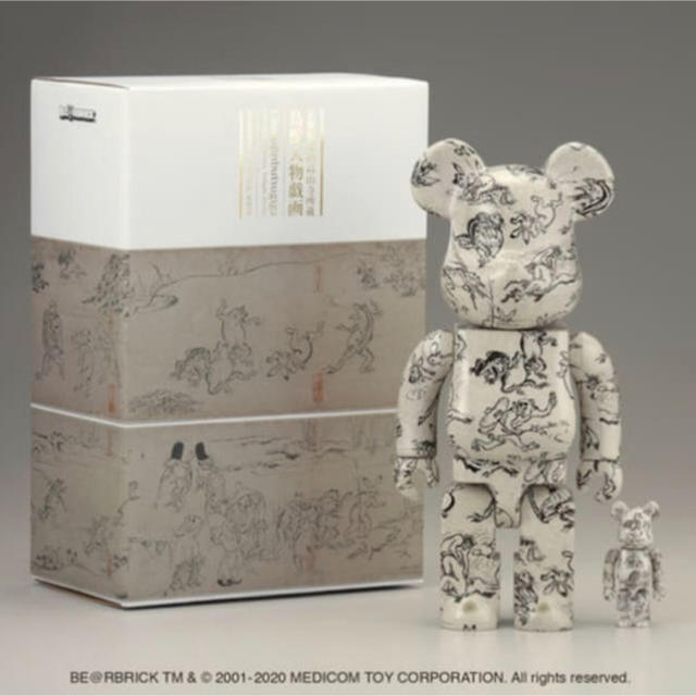 ハンドメイドBE@RBRICK 鳥獣人物戯画 100% & 400%