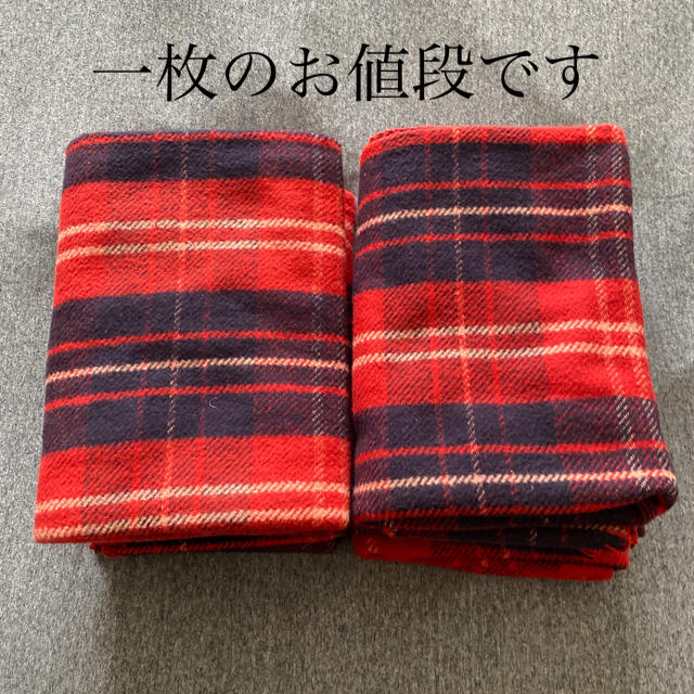 MUJI (無印良品)(ムジルシリョウヒン)の 無印良品　膝掛けブランケット　 コットン　毛布　 インテリア/住まい/日用品の寝具(毛布)の商品写真