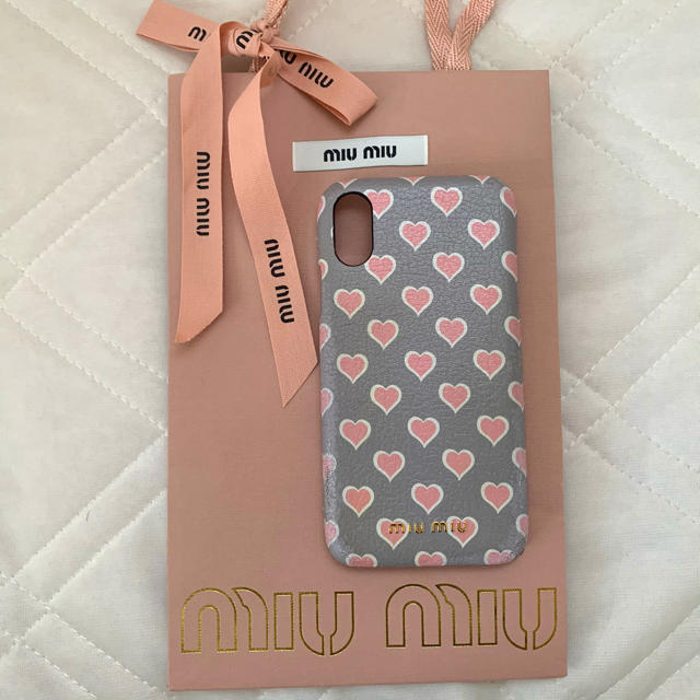 本日限定値下げ！miumiu iPhoneケース　iPhoneXR