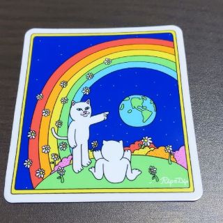 インディペンデント(INDEPENDENT)の(縦10.3cm横9cm)RIPNDip ステッカー(スケートボード)