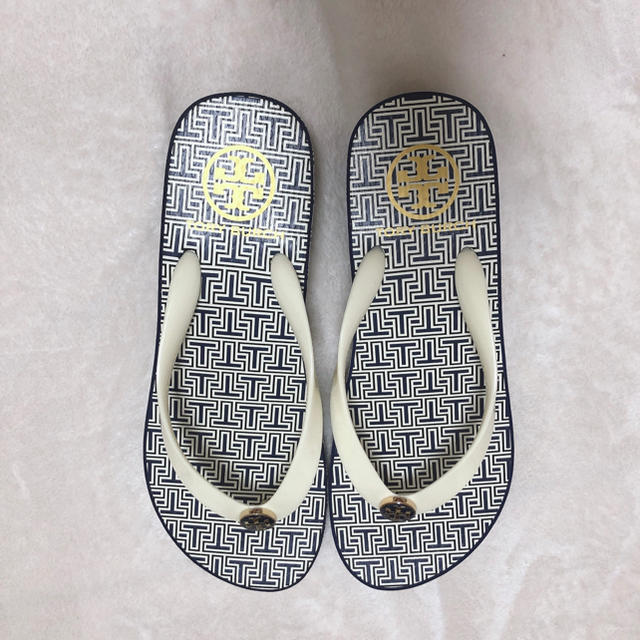 Tory Burch(トリーバーチ)のTory Burch トリーバーチ 厚底ビーチサンダル レディースの靴/シューズ(ビーチサンダル)の商品写真