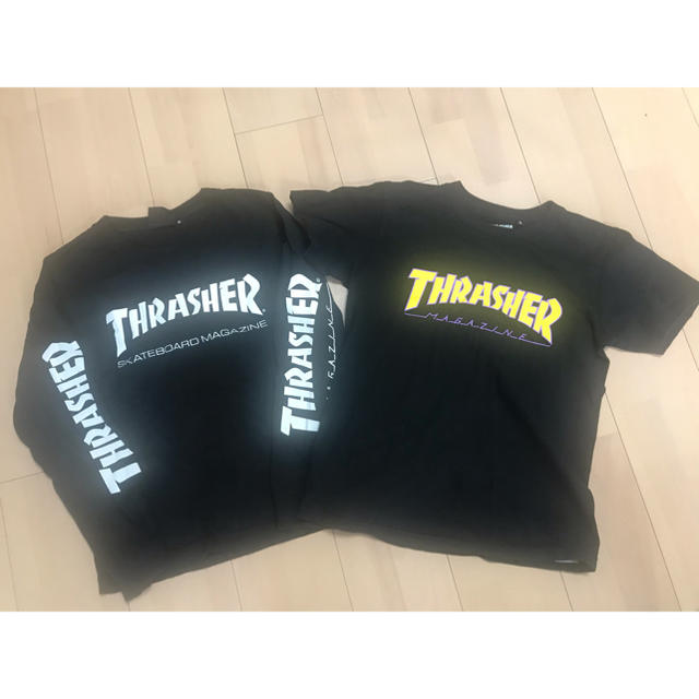 THRASHER(スラッシャー)のTHRASHER  Sサイズ　150センチキッズok キッズ/ベビー/マタニティのキッズ服女の子用(90cm~)(Tシャツ/カットソー)の商品写真