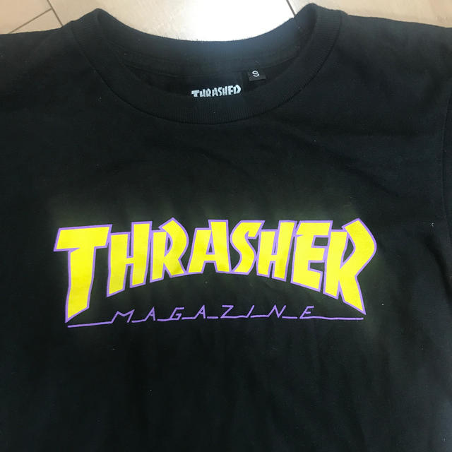 THRASHER(スラッシャー)のTHRASHER  Sサイズ　150センチキッズok キッズ/ベビー/マタニティのキッズ服女の子用(90cm~)(Tシャツ/カットソー)の商品写真