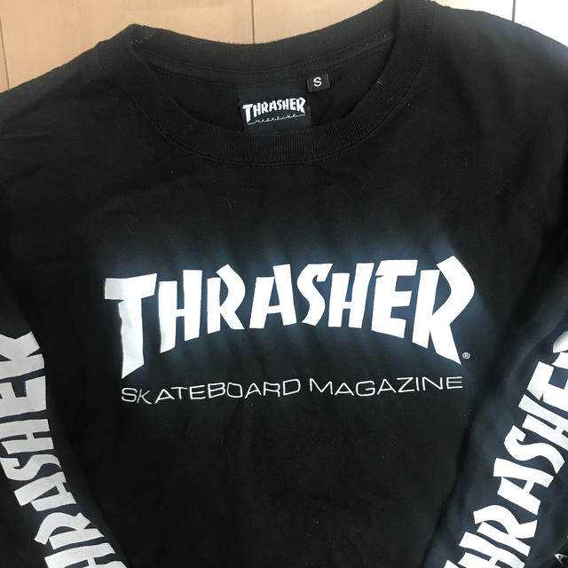 THRASHER(スラッシャー)のTHRASHER  Sサイズ　150センチキッズok キッズ/ベビー/マタニティのキッズ服女の子用(90cm~)(Tシャツ/カットソー)の商品写真