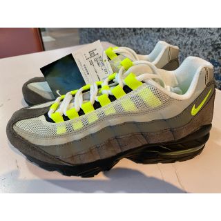 ナイキ(NIKE)の2015 NIKE AIR MAX 95 GS イエローグラデ 23.5センチ(スニーカー)