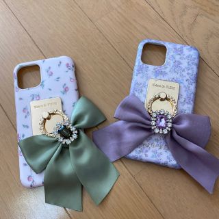 メゾンドフルール(Maison de FLEUR)の【２個セット】iPhone11pro スマホケース　リング　メゾンドフルール(iPhoneケース)