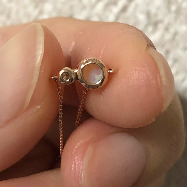 ete エテ k10 YG オパール ダイヤモンド ブレスレット+sobrape.com.br
