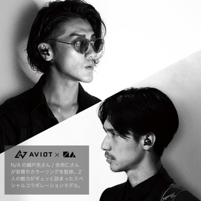 Avoid(アヴォイド)の即発送 N/A AVIOT イヤホン TE-D01gv-na 錦戸亮＆赤西 スマホ/家電/カメラのオーディオ機器(ヘッドフォン/イヤフォン)の商品写真