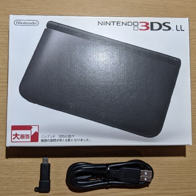 ゲリラ特価☆美品☆ニンテンドー3DS LL　ブラック　おまけ付 1